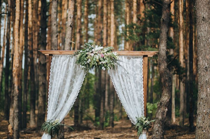 Svatební brána Dřevěné loubí