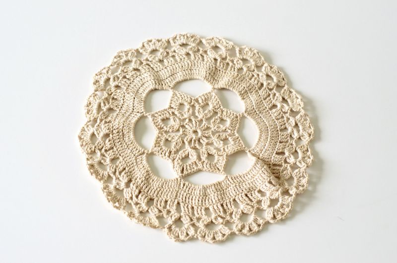  Háčkovaná dečka - sada 15 ks